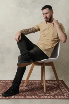 REMERA CARTERA MANGA CORTA (43202) - No End MAYORISTA