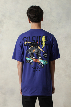 REMERA GO SKATE WHATEVER OVER (43228) - comprar online