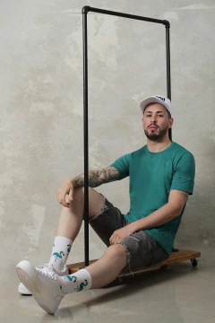 REMERA BASICA GAMUZADA (44207)