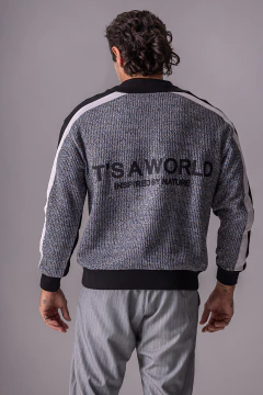 BUZO IMPORTADO ESPALDA TEJIDA (44053) - comprar online