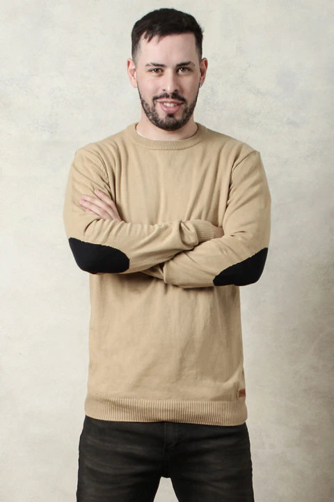 SWEATER BÁSICO CON PITUCONES (4100853)