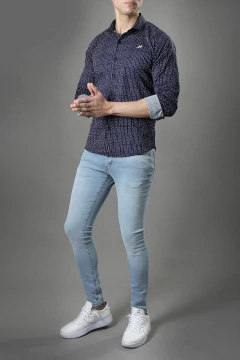 CAMISA ESTAMPADA (37115) - No End MAYORISTA