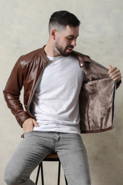 CAMPERA SIMIL CUERO C/SPANDEX (42463)