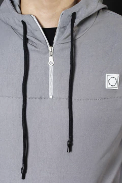 BUZO BENGALINA FRIZADA 1/2 CIERRE (38078) - tienda online