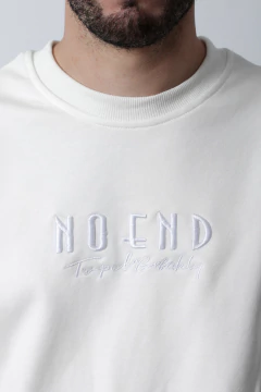 BUZO IMPORTADO ESPALDA TEJIDA (44053) - No End MAYORISTA