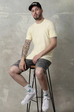 Imagen de REMERA BASICA GAMUZADA (44207)