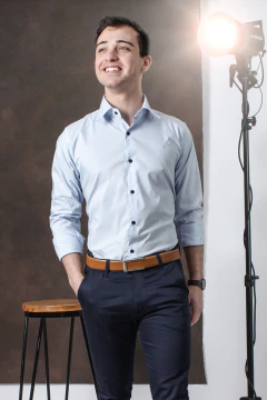 CAMISA DE VESTIR SUELTA (41153)