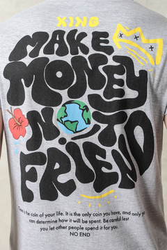 Imagen de REMERA MAKE MONEY NOT FRIEND (43242)