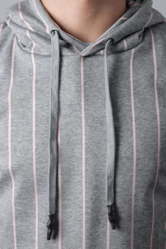 BUZO CANGURO RAYADO (40058) - comprar online