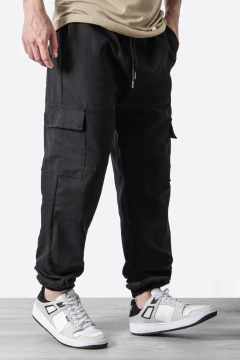 PANTALON LINO CARGO (41328)