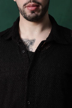 CAMISA CROCHET (43104) - No End MAYORISTA