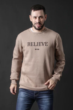 BUZO CUELLO REDONDO RELAX BELIEVE (42027)