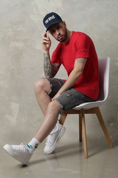 REMERA BASICA GAMUZADA (44207) en internet