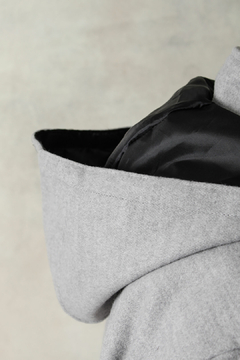 CAMPERA PAÑO CAPUCHA DESMONTABLE (42464)