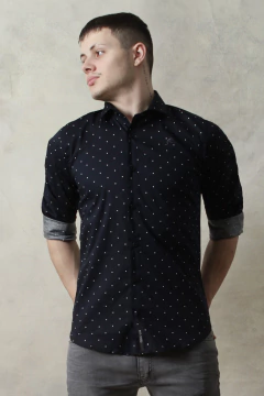 CAMISA VESTIR ESTAMPADO (43101)