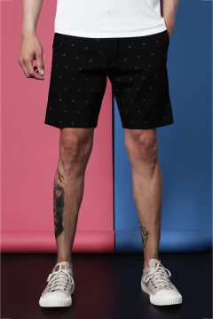 BERMUDA GABARDINA ESTAMPADA (39330)