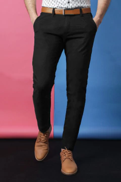 PANTALON GABARDINA CHINO TAPA 2 BOLSILLOS (39312) - tienda online