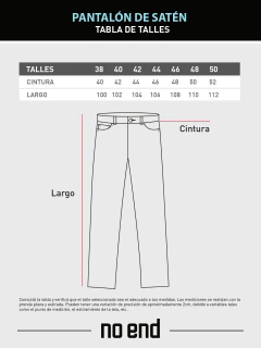 PANTALON COTTON SATEN (38300)