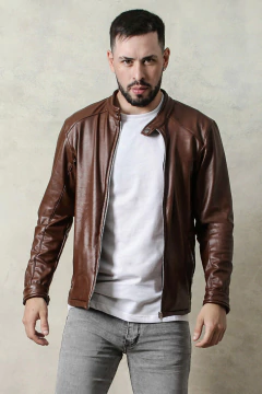 CAMPERA SIMIL CUERO C/SPANDEX (42463)