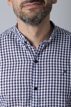 CAMISA CUELLO MAO CLOQUE M/C (39113) - comprar online