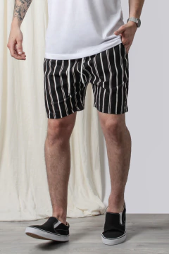 BERMUDA LINO RAYADA (41332) en internet