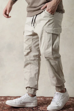 JOGGER CARGO GABARDINA (42351)