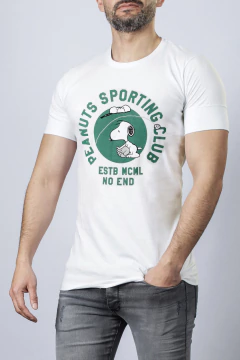 REMERA PEANUTS SPORTING CLUB (SNOOPY) (39245) - comprar online