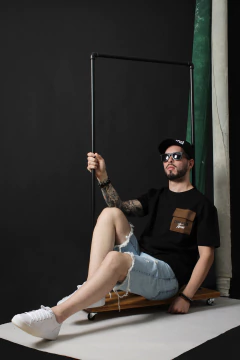 REMERA IMPORTADACURL HAIR (43753)