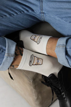 MEDIAS 3/4 ESTAMPADAS (44093)