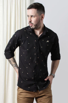 CAMISA ESTAMPADA VESTIR (41151) - comprar online