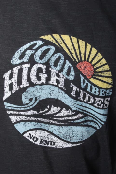REMERA GOOD VIBES OVER (41268) - No End MAYORISTA