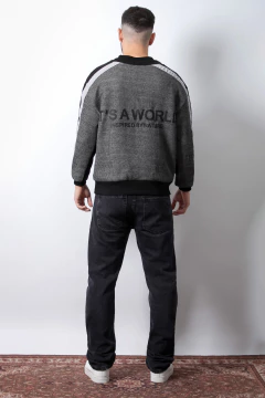 BUZO IMPORTADO ESPALDA TEJIDA (44053) - tienda online