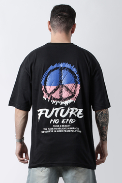 REMERA OVER FUTURE (42251) - No End MAYORISTA