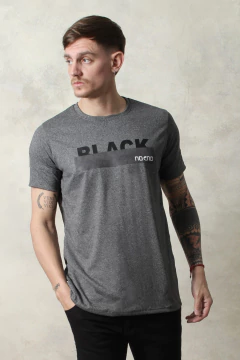 Imagen de REMERA BLACK NO END GAMUZADA (43237)