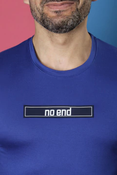 REMERA GAMUZADA PLASTISOL COLORES (39209)