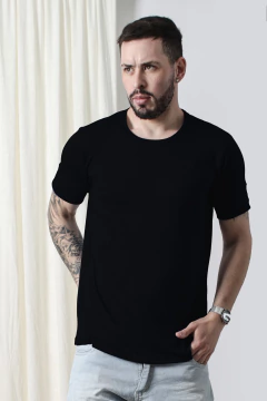 REMERA BASICA GAMUZADA (44207) en internet