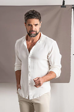 CAMISA CUELLO MAO LINO (39109) en internet