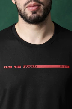 REMERA FACE THE FUTURE (44265) - tienda online