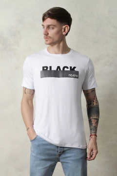 REMERA BLACK NO END GAMUZADA (43237) - comprar online