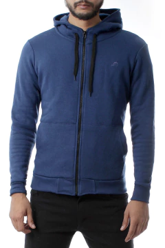 CAMPERA DE FRISA CON CAPUCHA (34400) - tienda online
