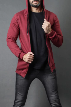 Imagen de CAMPERA FRISA BORDADA (40407)