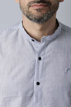 Imagen de CAMISA CUELLO MAO CLOQUE M/C (39113)