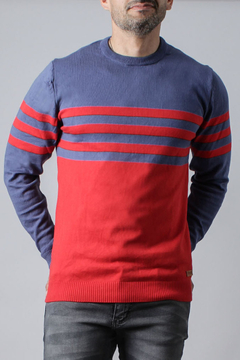 SWEATERS COMBINADO RAYAS (39853) en internet