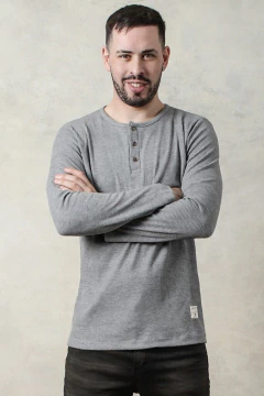 REMERA CARTERA WAFLE MANGA LARGA (42255) - comprar online