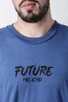 REMERA OVER FUTURE (42251) - tienda online