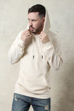 BUZO CANGURO OVER WAFLE (42051) - comprar online