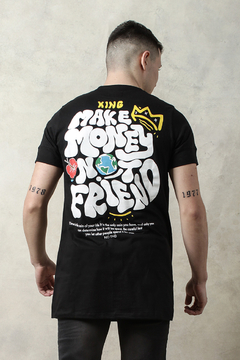 REMERA MAKE MONEY NOT FRIEND (43242)