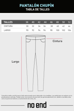 PANTALON GABARDINA GALES (39363) - No End MAYORISTA