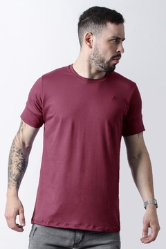 REMERA BASICA GAMUZADA (44207) - No End MAYORISTA