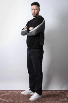 BUZO IMPORTADO ESPALDA TEJIDA (44053) - No End MAYORISTA